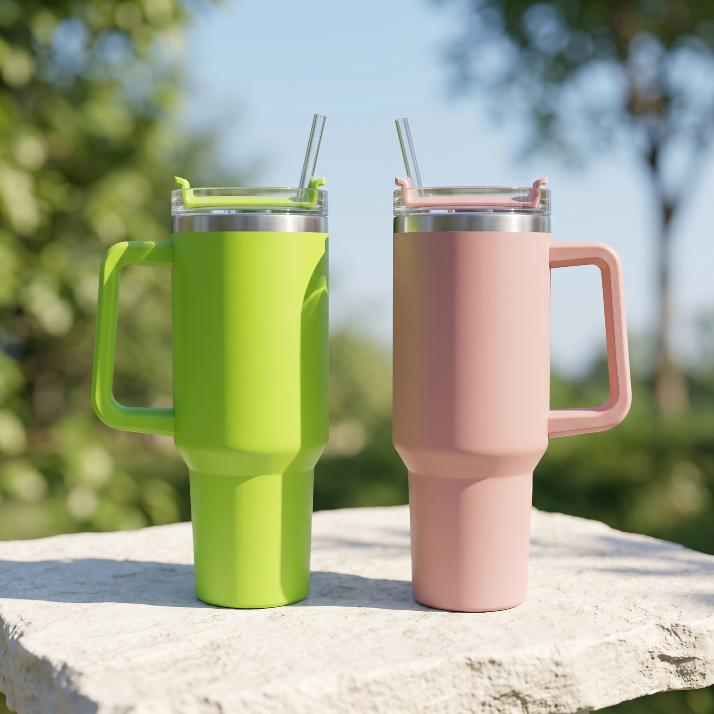 40oz Stainless Steel Travel Tumbler
