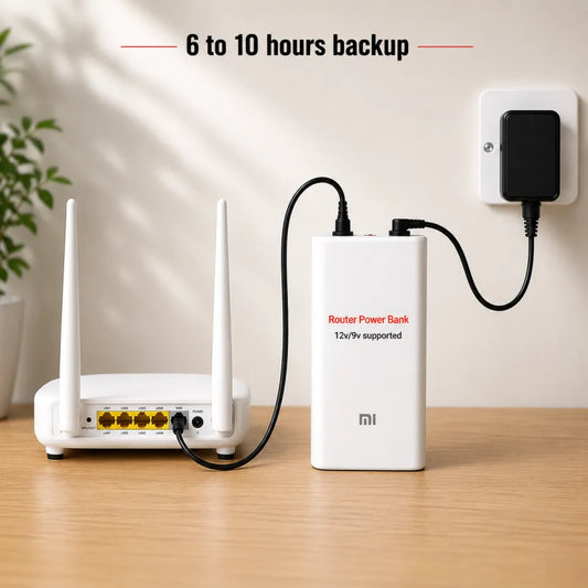 12V WiFi Router UPS Backup