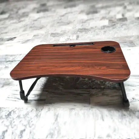 Foldable Wooden Laptop Bed Table