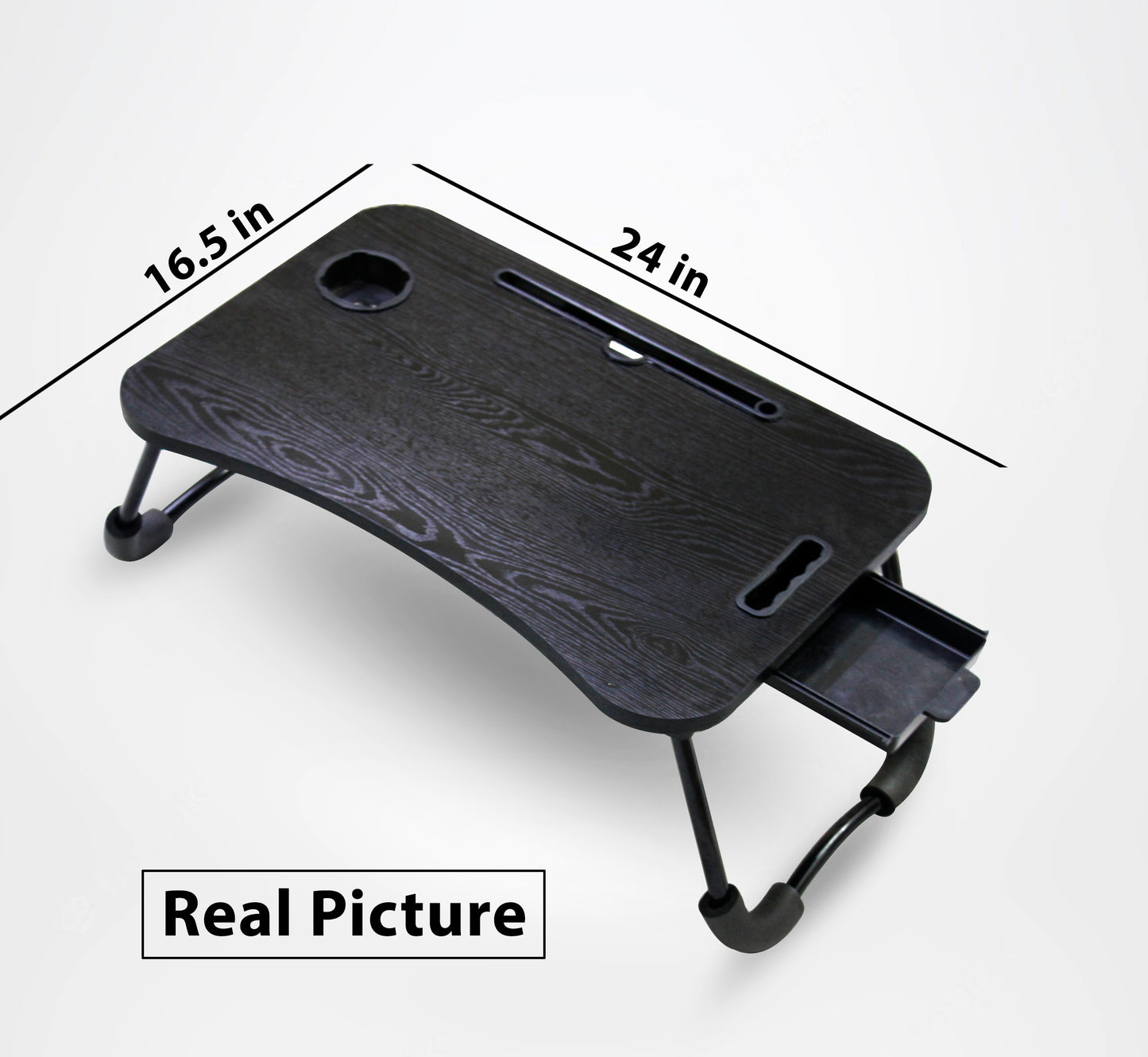 Foldable Wooden Laptop Bed Table