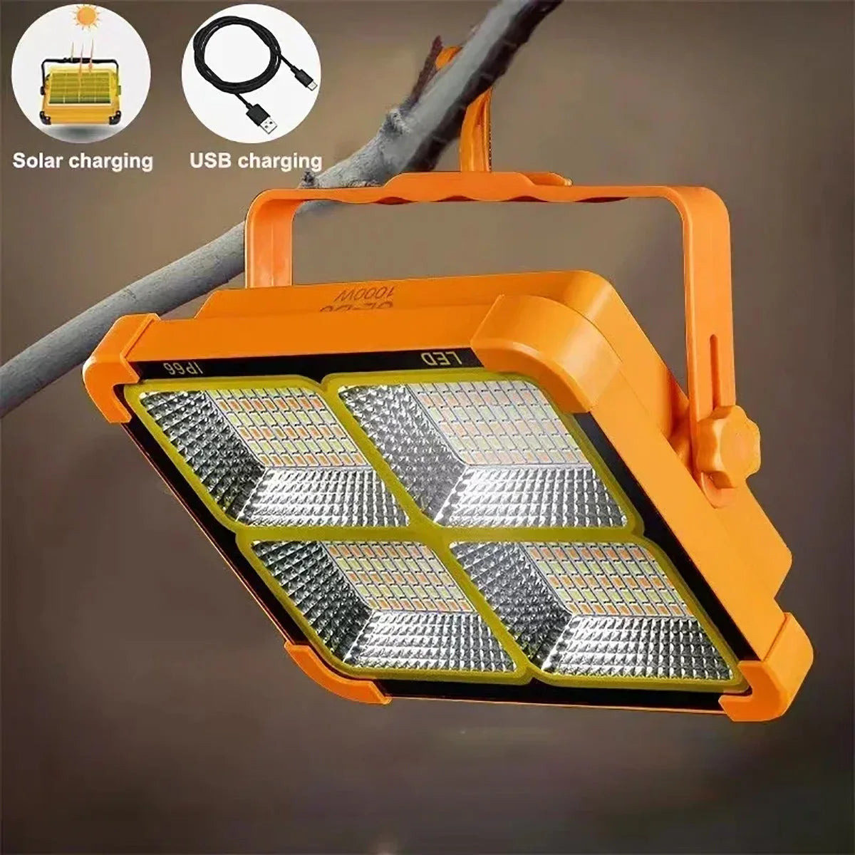100W Solar Motion Flood Light