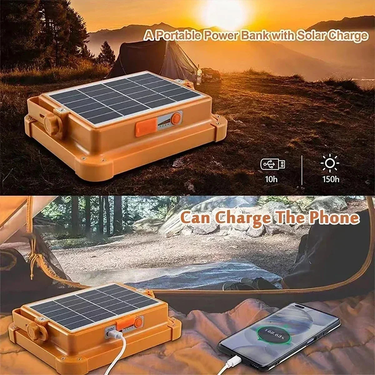 100W Solar Motion Flood Light