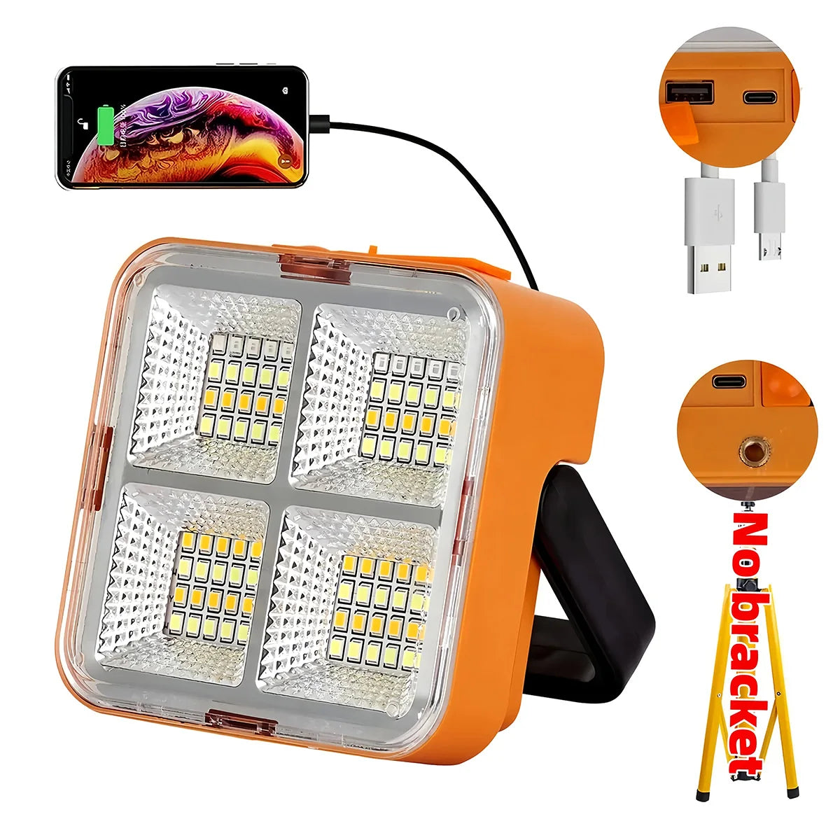 100W Solar Motion Flood Light