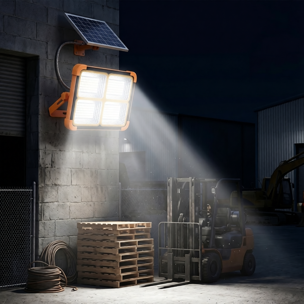 100W Solar Motion Flood Light
