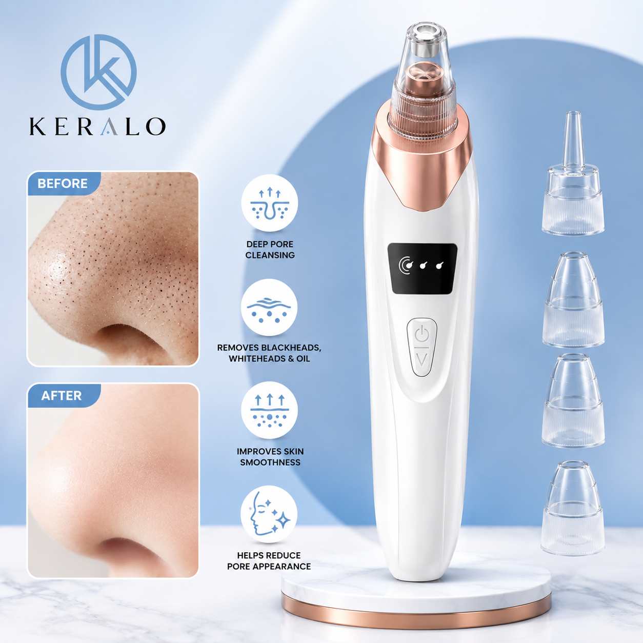 USB Rechargeable Blackhead Remover