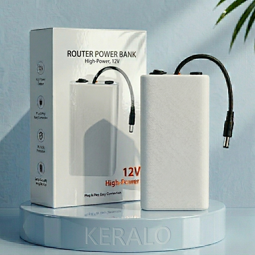 12V WiFi Router UPS Backup