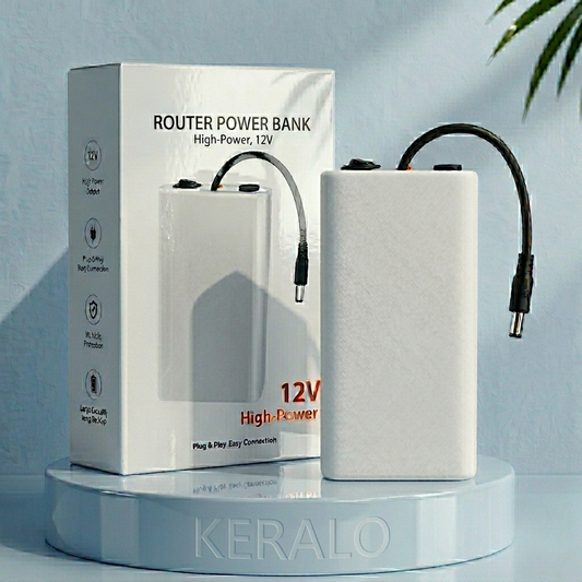 12V WiFi Router UPS Backup