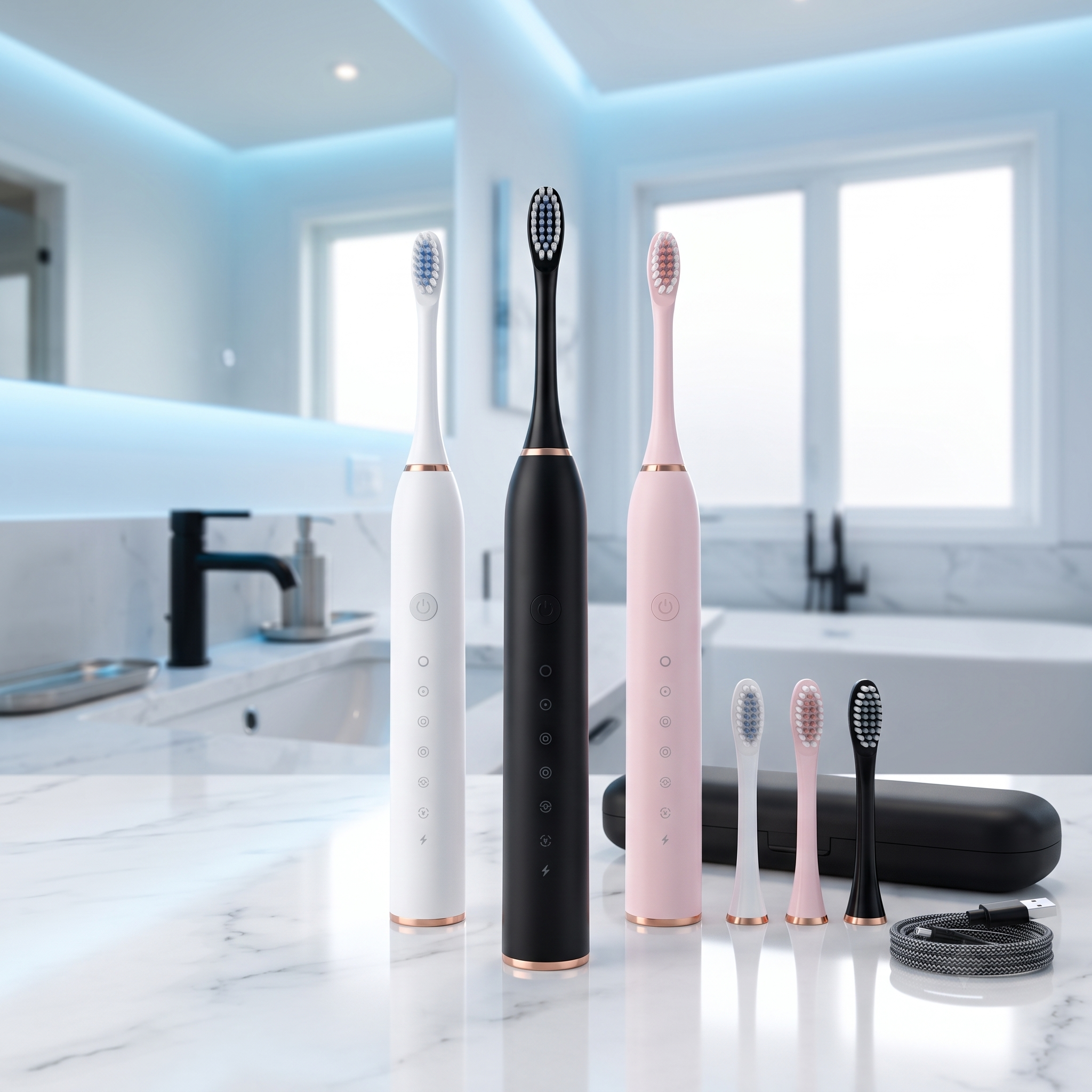 Sonic Electric Rechargeable Toothbrush