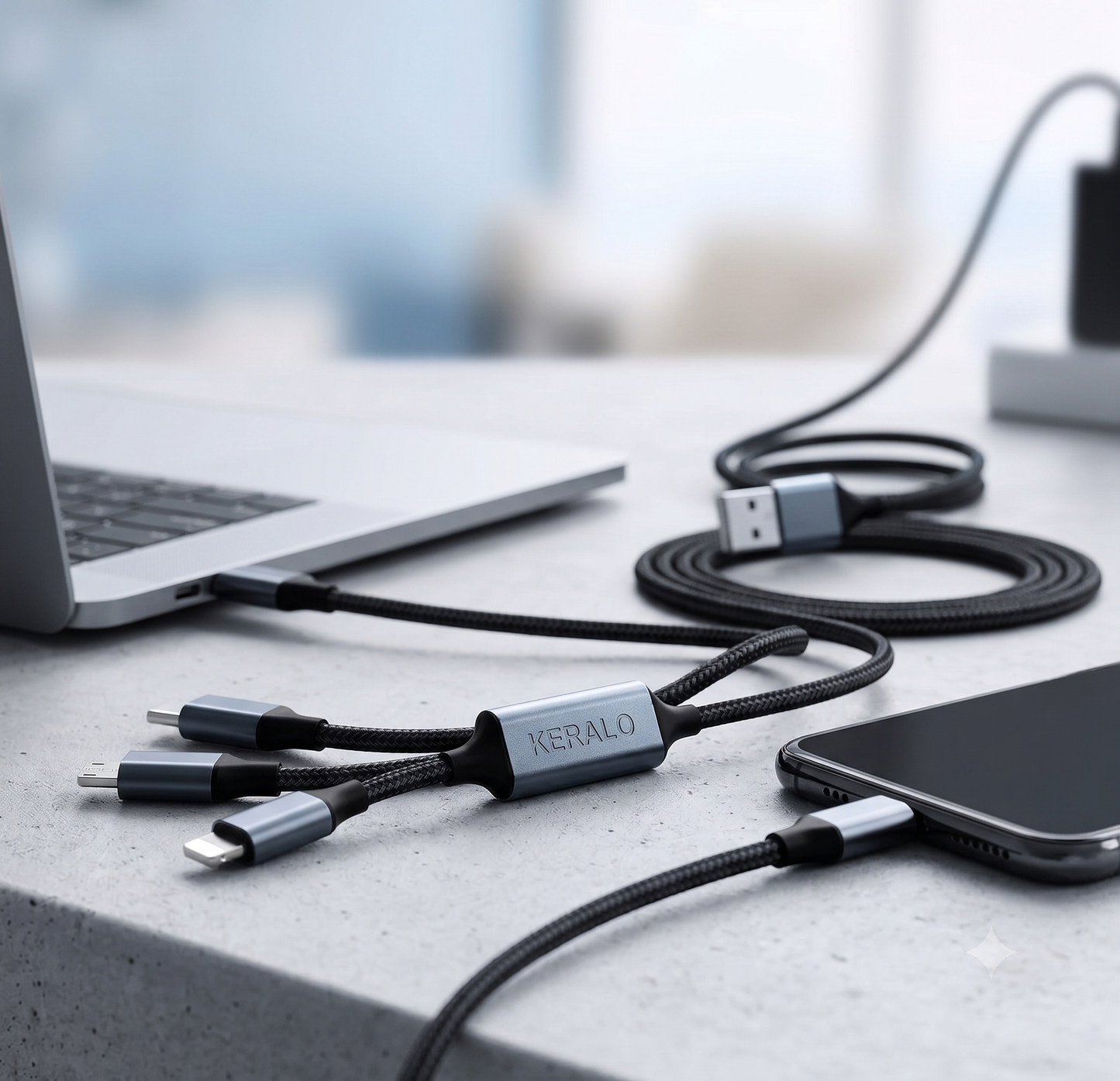 3 In 1 Fast Charging Cable
