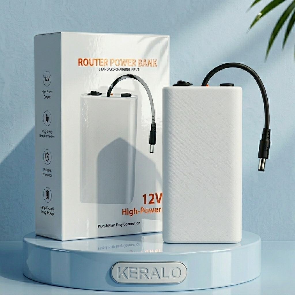 12V WiFi Router UPS Backup