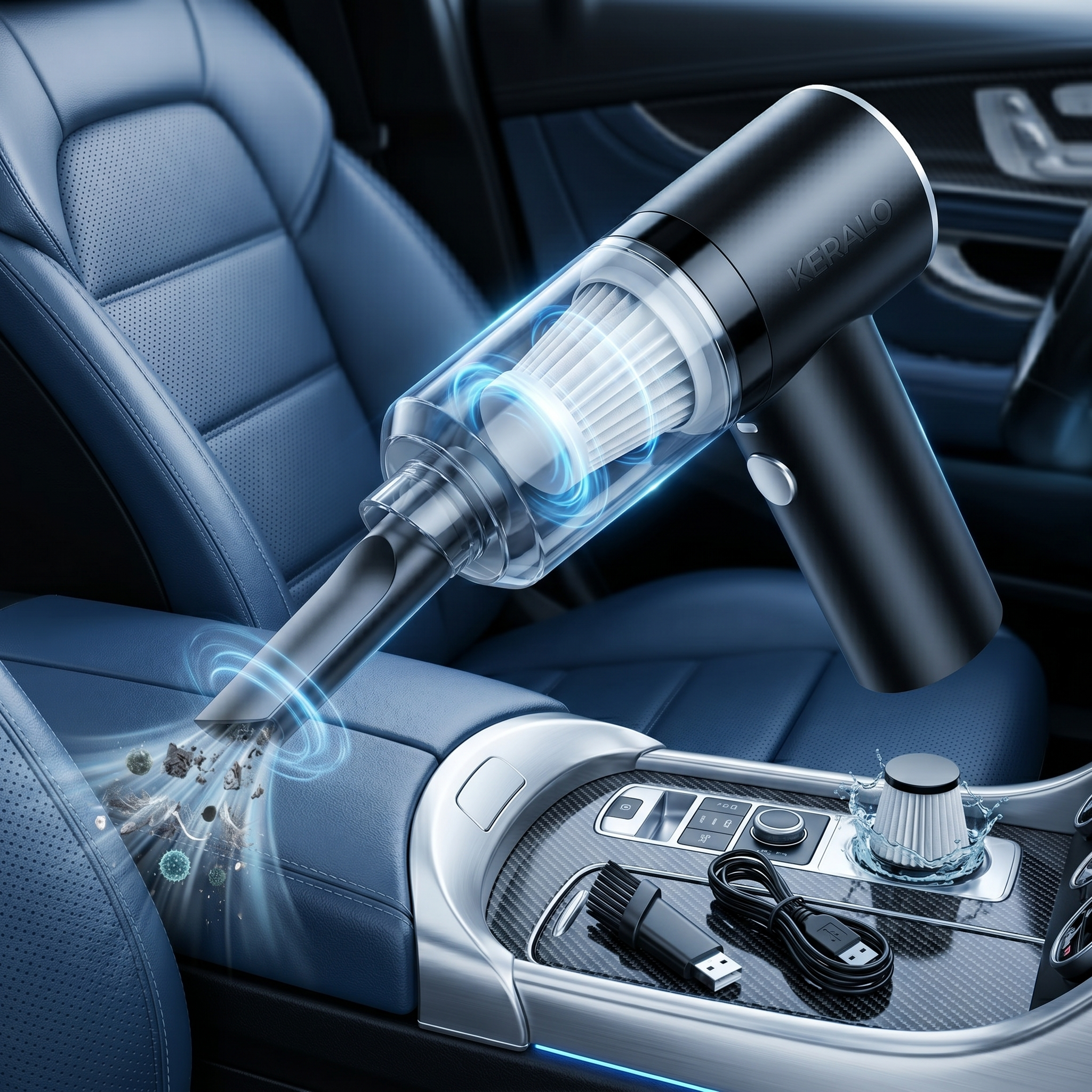 3-in-1 Wireless Handheld Vacuum Cleaner