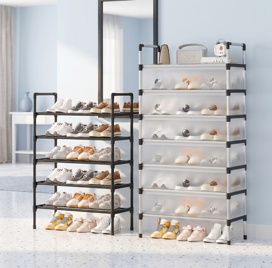 Dustproof Foldable Shoe Storage Rack