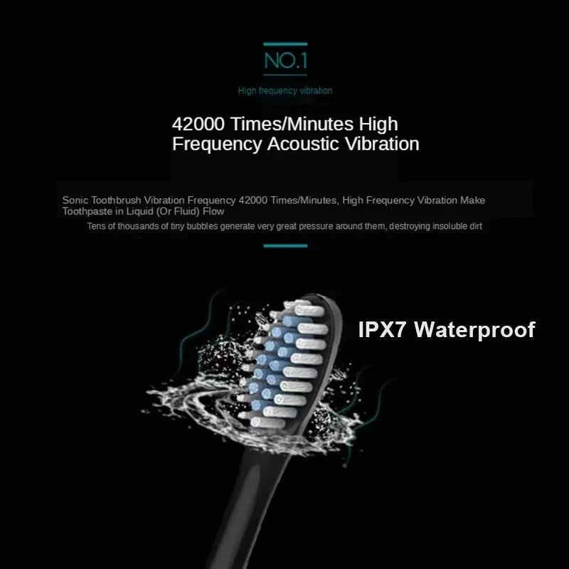 Sonic Electric Rechargeable Toothbrush