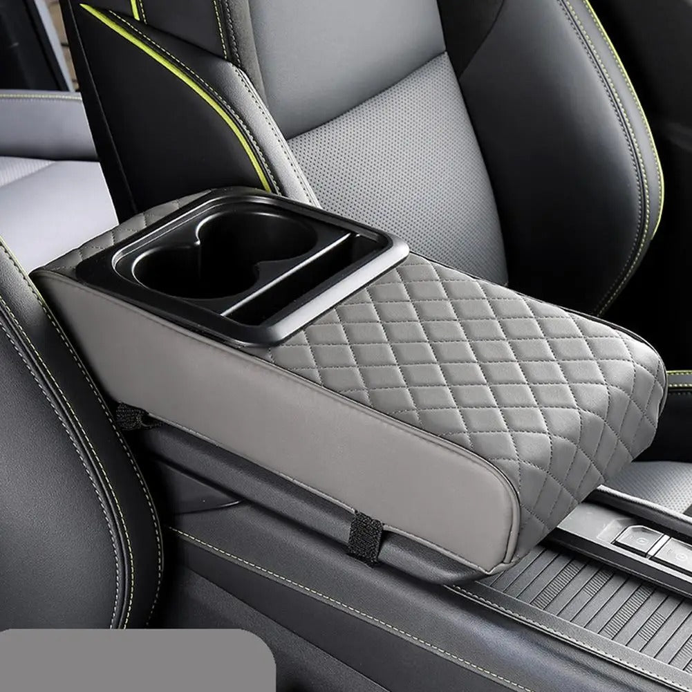 Car Armrest Cushion Organizer Box